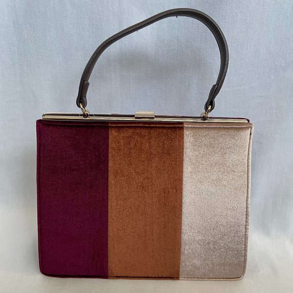 Anthropologie Handbags - Anthropologie Street Level Velvet Purse NWT